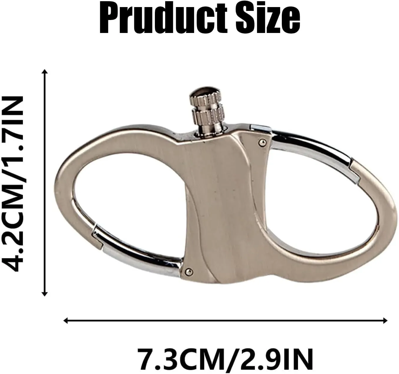 Keychain Lighter, Keychain Match Lighter, Lighters Hidden in Key Chain for Outdoor Car and Home