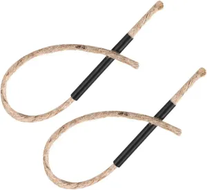 Kisangel 3sets Camping Matches Rope Core Flint and Lightweight Fire Lighter for Outdoor 2pcs*3
