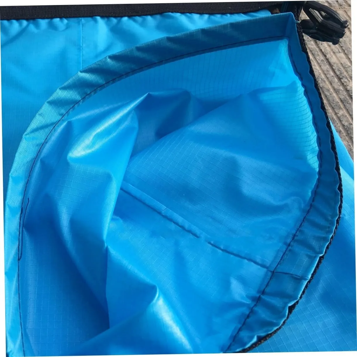 Kisangel 5 Pcs Waterproof Rafting Bag Floating Dry Bag Portable Outdoor Storage Pouch for Kayak Camping Boating 1.5l 2.5l 3.5l 4.5l 6l