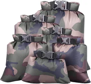 Kisangel Storage Bag Set 6pcs Dry Sack and Durable Ideal for Camping Backpacking Kayaking