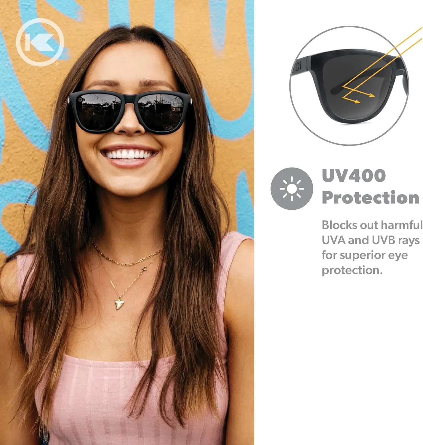 Knockaround Premiums and Sport Polarized Sunglasses for Men & Women - Impact Resistant Lenses & Full UV400 Protection