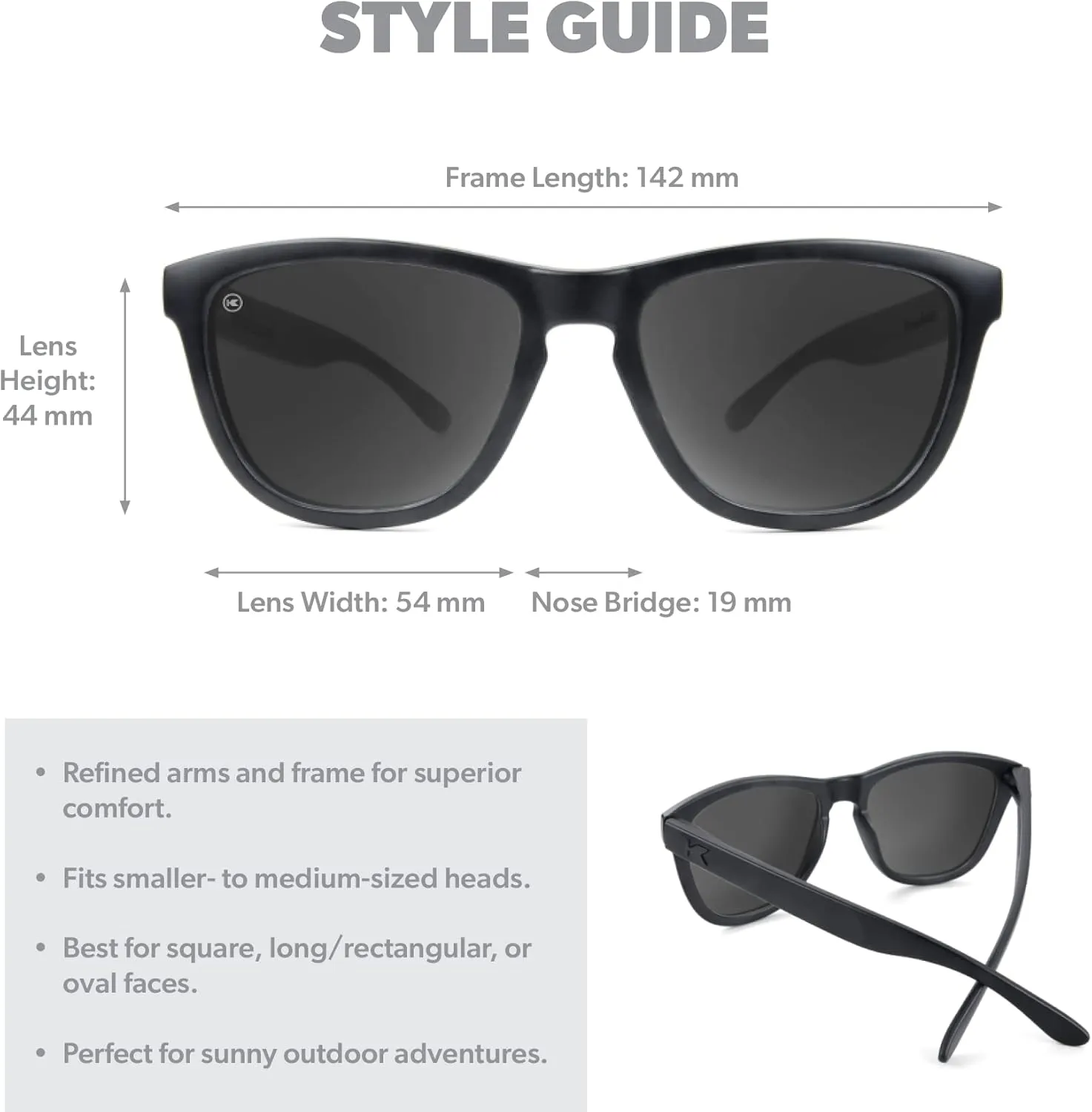Knockaround Premiums and Sport Polarized Sunglasses for Men & Women - Impact Resistant Lenses & Full UV400 Protection