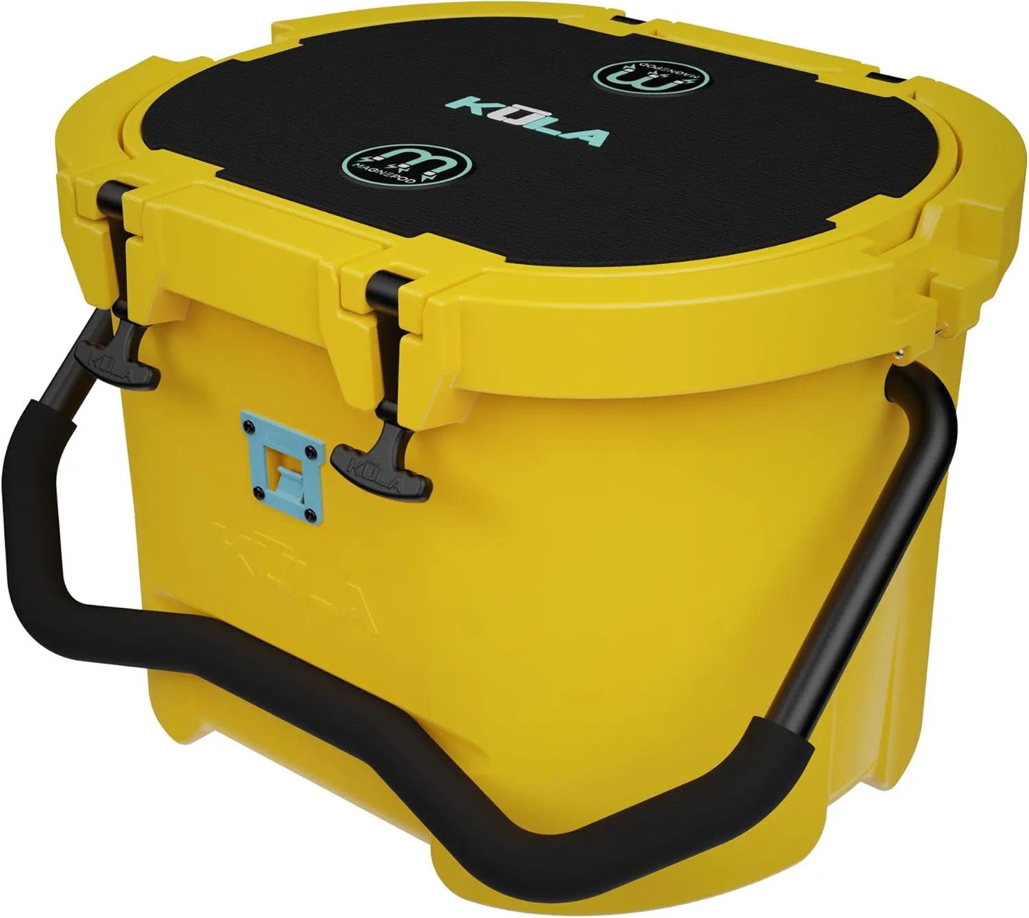 KULA by Bote Hard Shell MAGNEPod Compatible Cooler Travel Handle Rubber Closure Gatorshell Construction Strong Insulation 10 Gallon Capacity Portable Fishing Seat Multiple Colors
