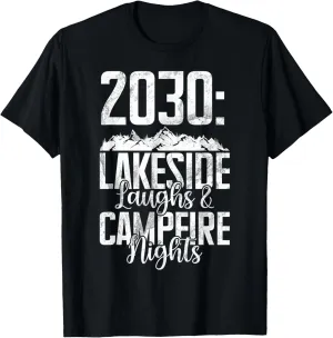 Lakeside 30 Camping holiday 2030 T-Shirt