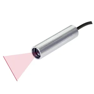 Laser Module VLM-635-56 LPO-D45-F10 Red Line Laser Module Fan Angle 45° Uniform Line, Class I Laser, Less Than 0.39mW (Focus: 10cm)