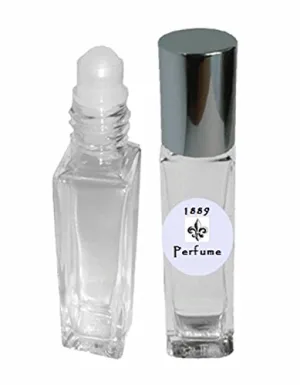 Lavender Perfume Roll On Glass Bottle - Alcohol Free - Refillable