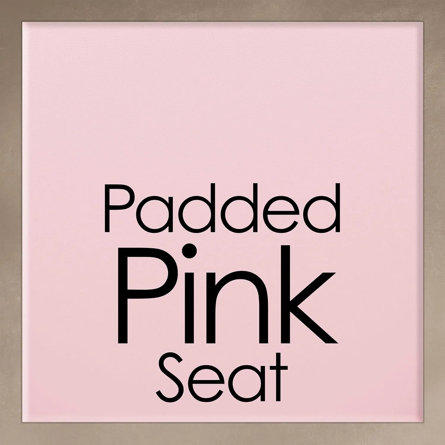 Lavish Home Folding Stool - Backless 24-Inch Stool with 225lb Capacity for Kitchen or Rec Room - Portable Indoor Counter Bar Stools (Pink)