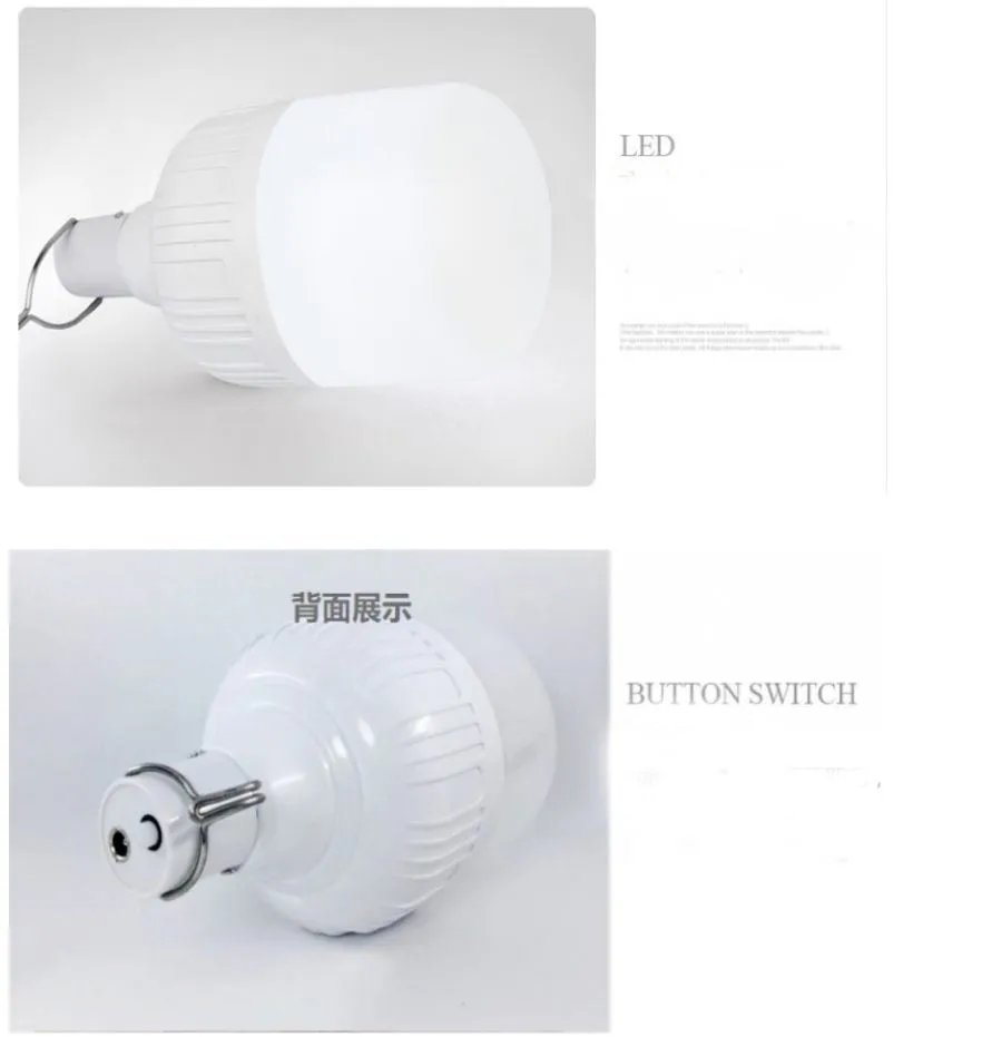 LED Solar Light USB Camping Bulb
