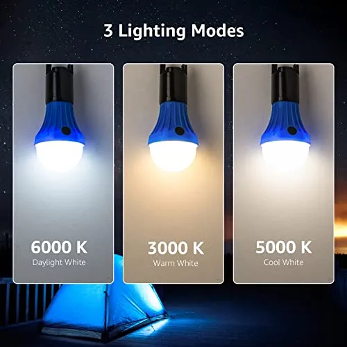 Lepro LED Camping Lantern, Camping Accessories, 3 Lighting Modes