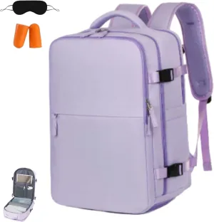 Levettevac Mochila, Levettebag, Levettevac Backpack, Expandable Large Capacity, Large Capacity Waterproof, Travel Bag (purple)
