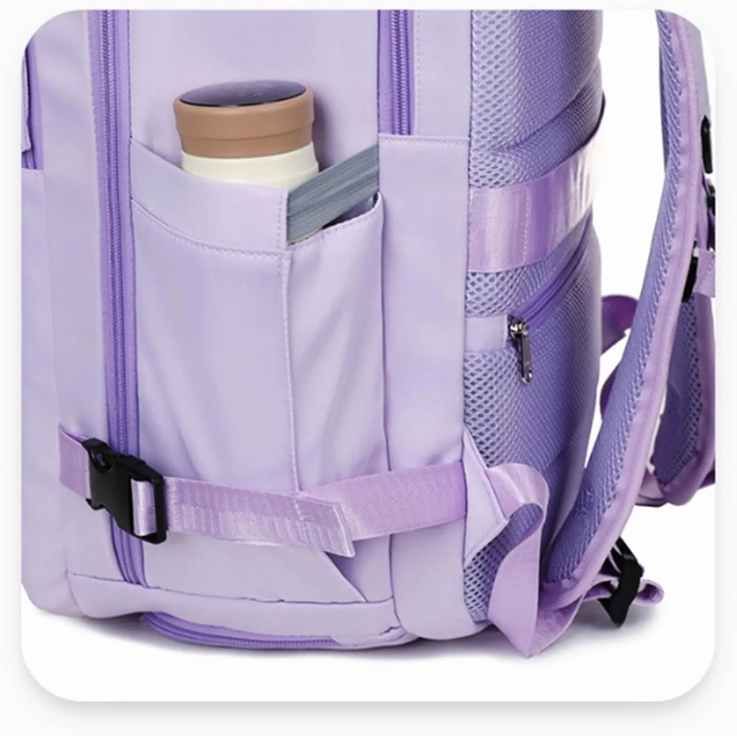Levettevac Mochila, Levettebag, Levettevac Backpack, Expandable Large Capacity, Large Capacity Waterproof, Travel Bag (purple)