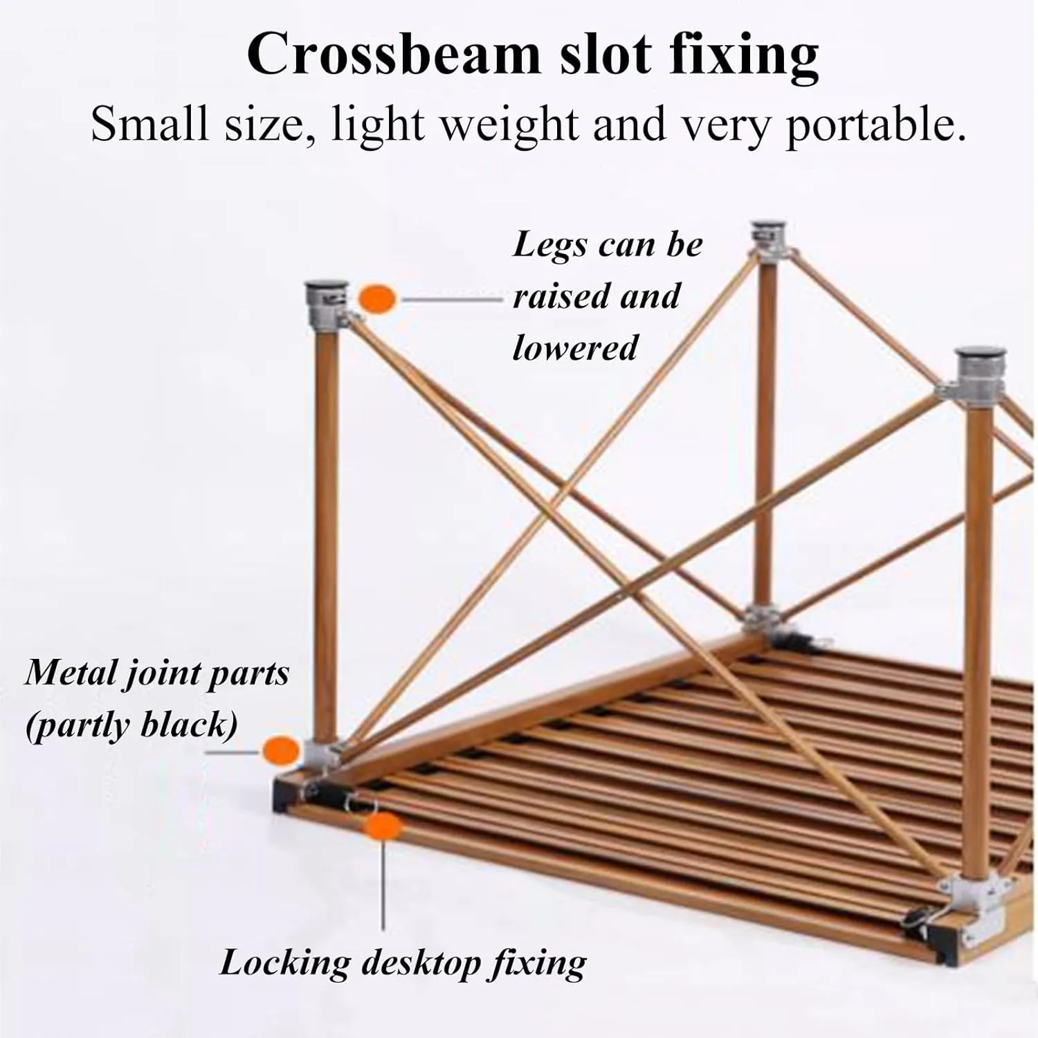 Liftable Camping Table Aluminum Alloy Picnic Table Ultralight Folding Camping Table Roll Up Table Top Multi-Purpose for Camp