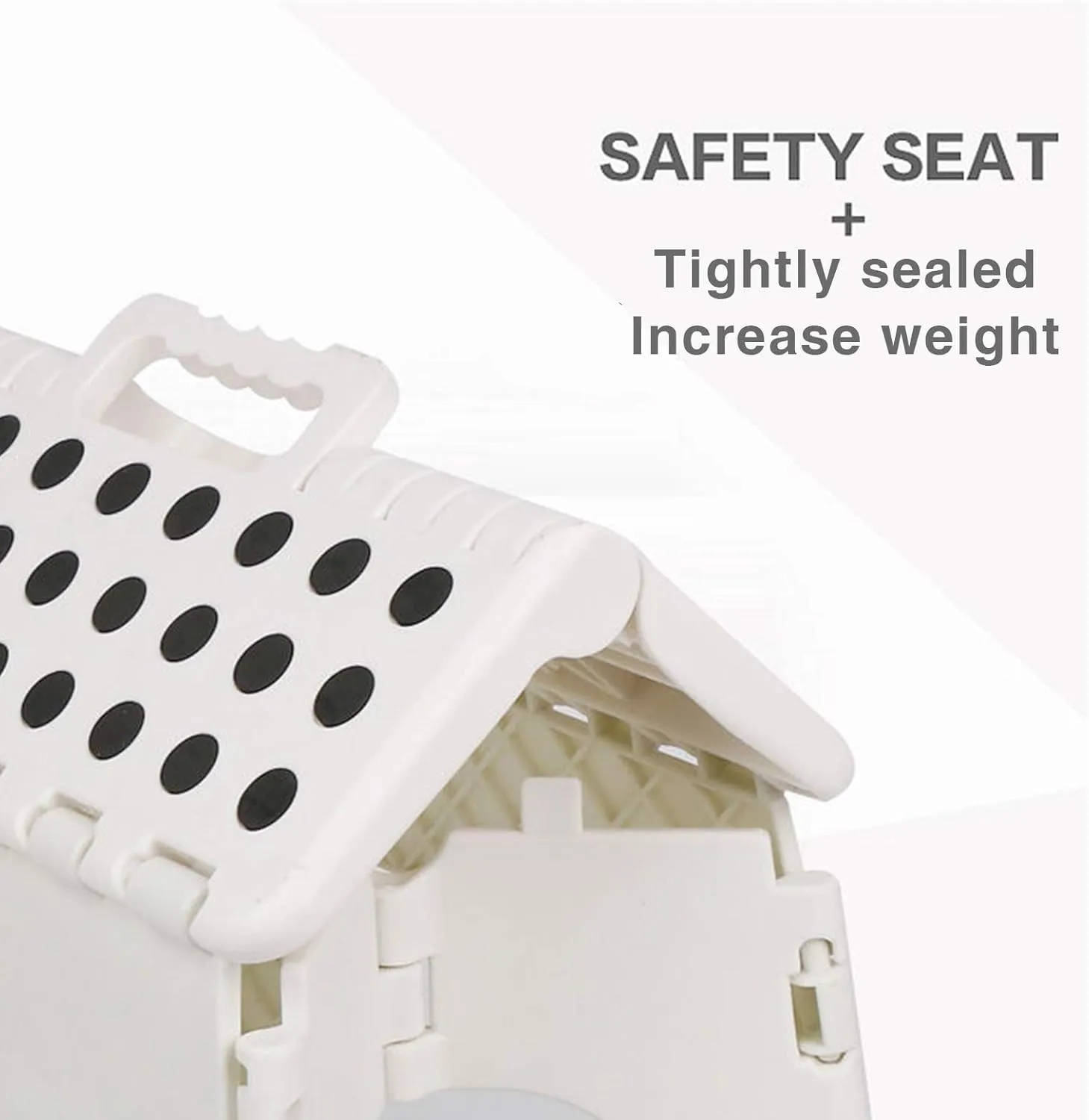 Light Household Thickened Plastic Folding Stool Plastic Material Super Strong Outdoor for Garden BBQ Fishing Hiking Travel