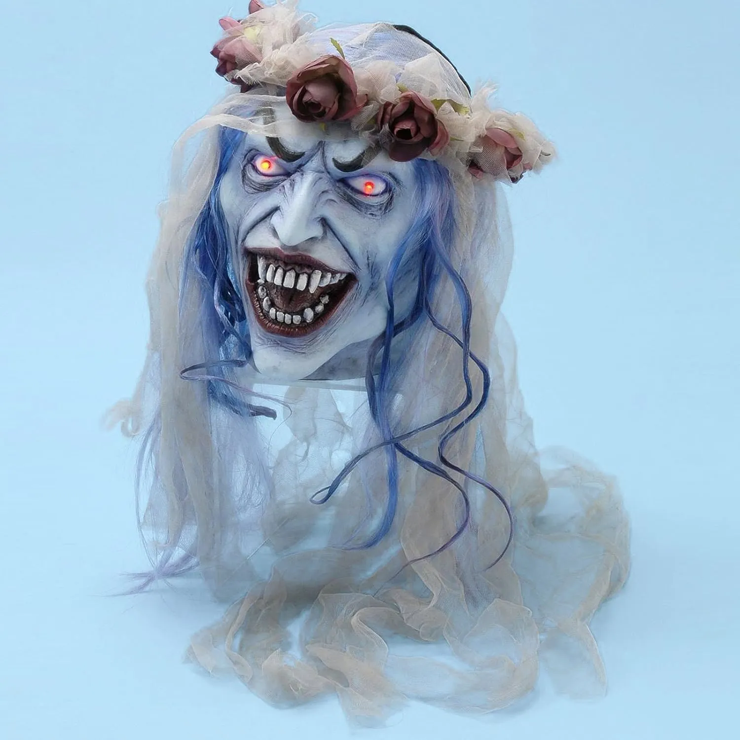 Light Up Bride Head Prop