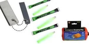 Light Weight Emergency Hiking Supplies SE Emergency Sleeping Bag SE Magnesium Fire Starter 3 SnapLight Chemical Light