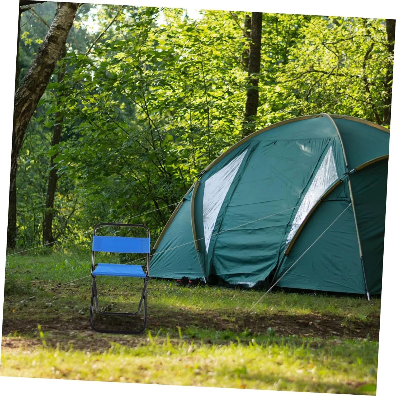Lightweight Portable Folding Camping Chair Compact Outdoor Fishing Stool for Travel Sports Events and Gardens Ergonomic Design for Comfort and Durability