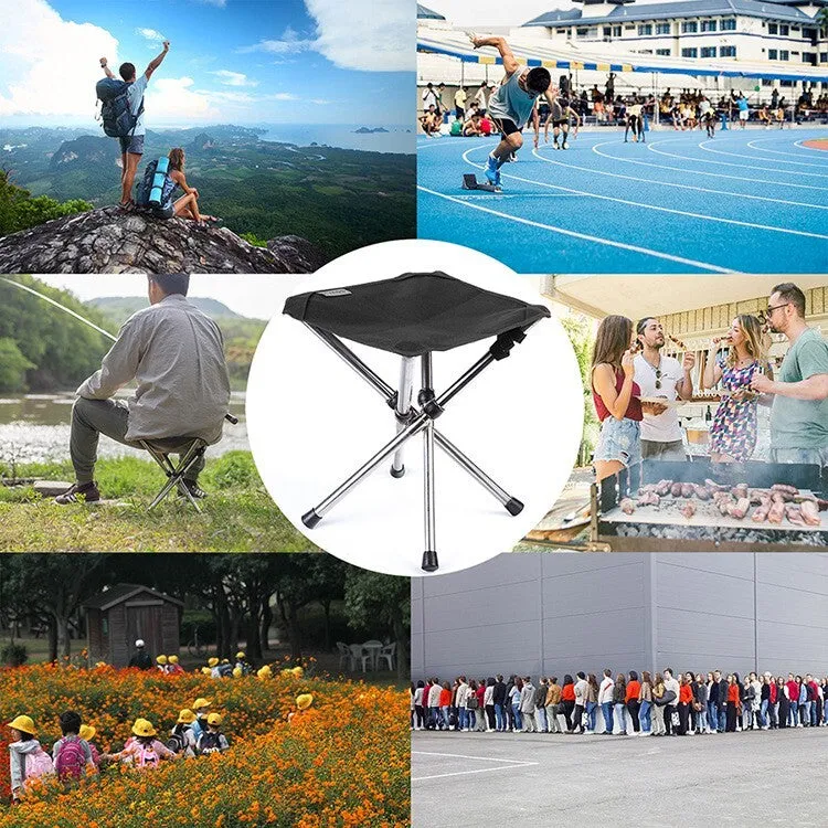 Limited-time offer 小型折叠野营凳户外便携式野营钓鱼椅带手提袋- Time-sensitive offer
