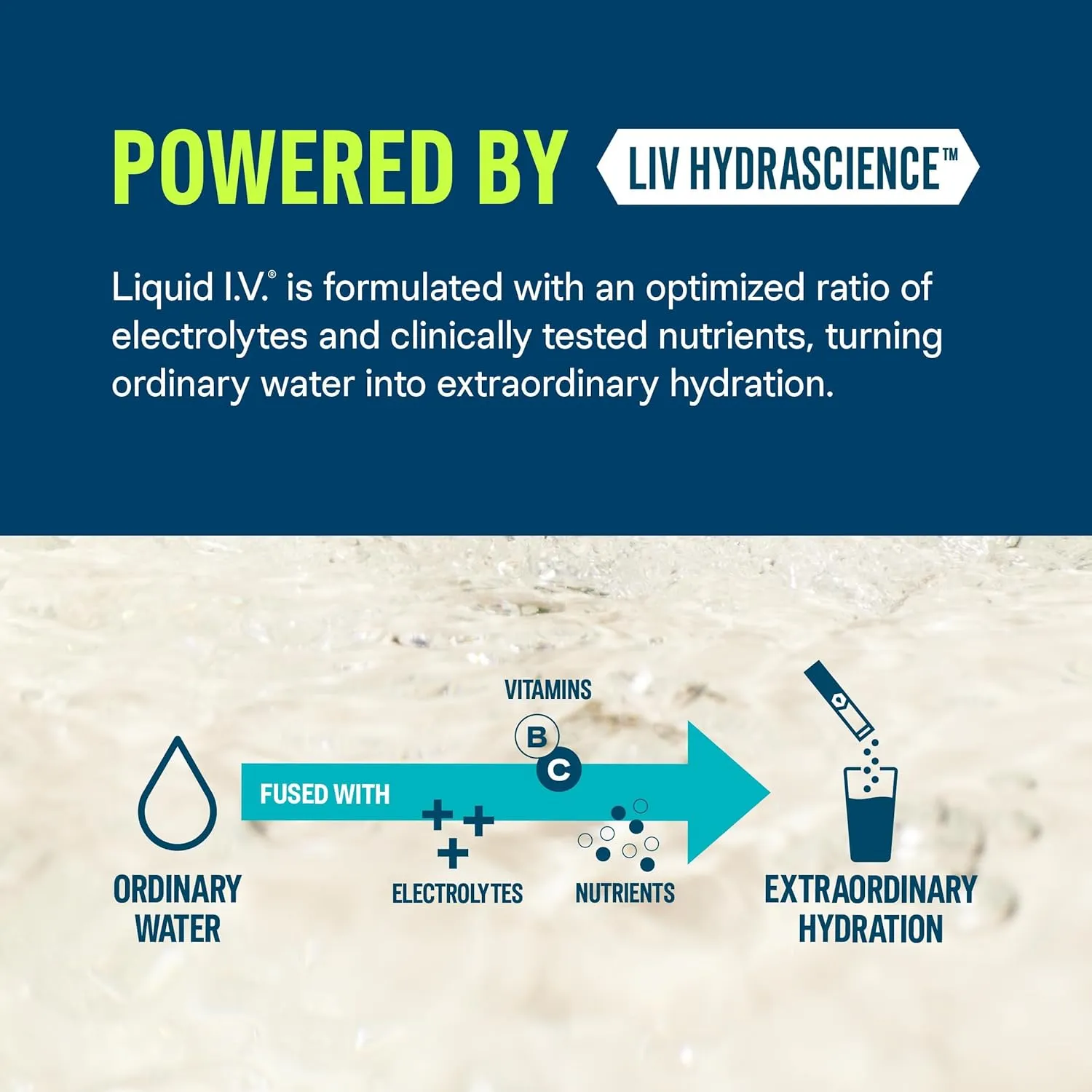 Liquid I.V.® Hydration Multiplier - Arctic Raspberry | Electrolyte Powder Drink Mix | 1 Pack (16 Servings)