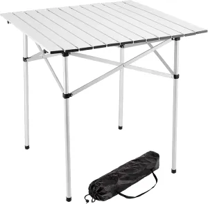 Lixada Folding Camping Table, Ultralight Aluminum Camp Field Table for Beach Backyards BBQ Party Picnic with Carry Bag