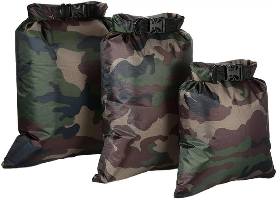 Lixada Waterproof Dry Bags, 3/5/6 Pack Ultimate Dry Sack - 3L 5L 8L Lightweight, Roll Top Outdoor Dry Sacks for Kayaking Camping Hiking Traveling Boating Water Sports