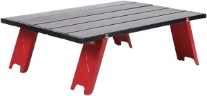 LJYT Portable Folding Picnic Camping Table,Personal Beach Table for Sand,Roll up Top Carry Bag for Hiking, Beach
