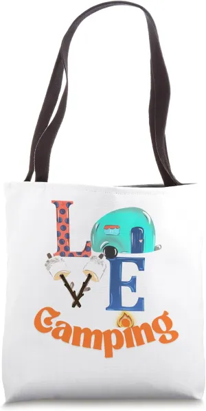 Love Camping Tote Bag