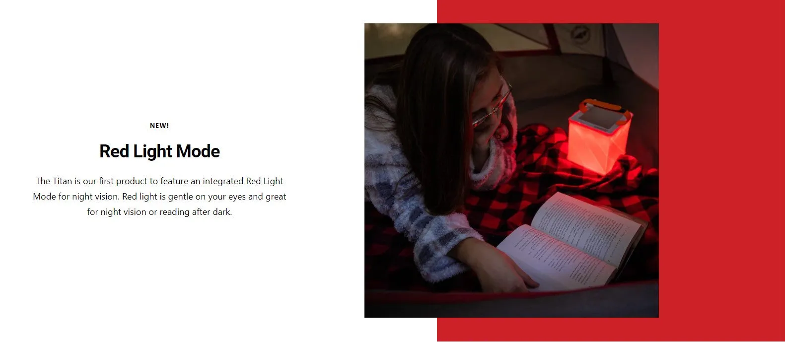 LuminAID PackLite Titan 2-in-1 Power Lantern