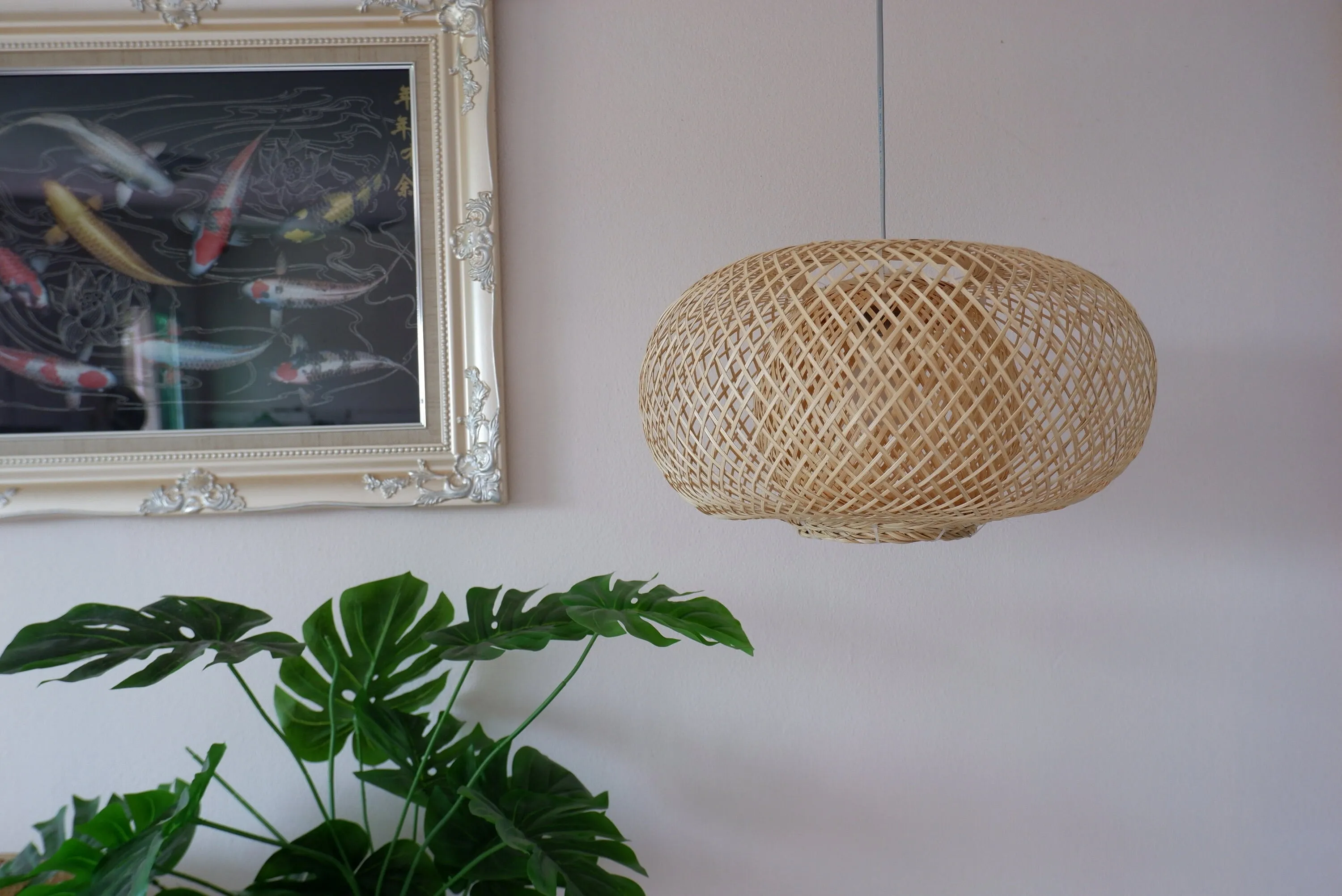 M Size) Bamboo pendant light