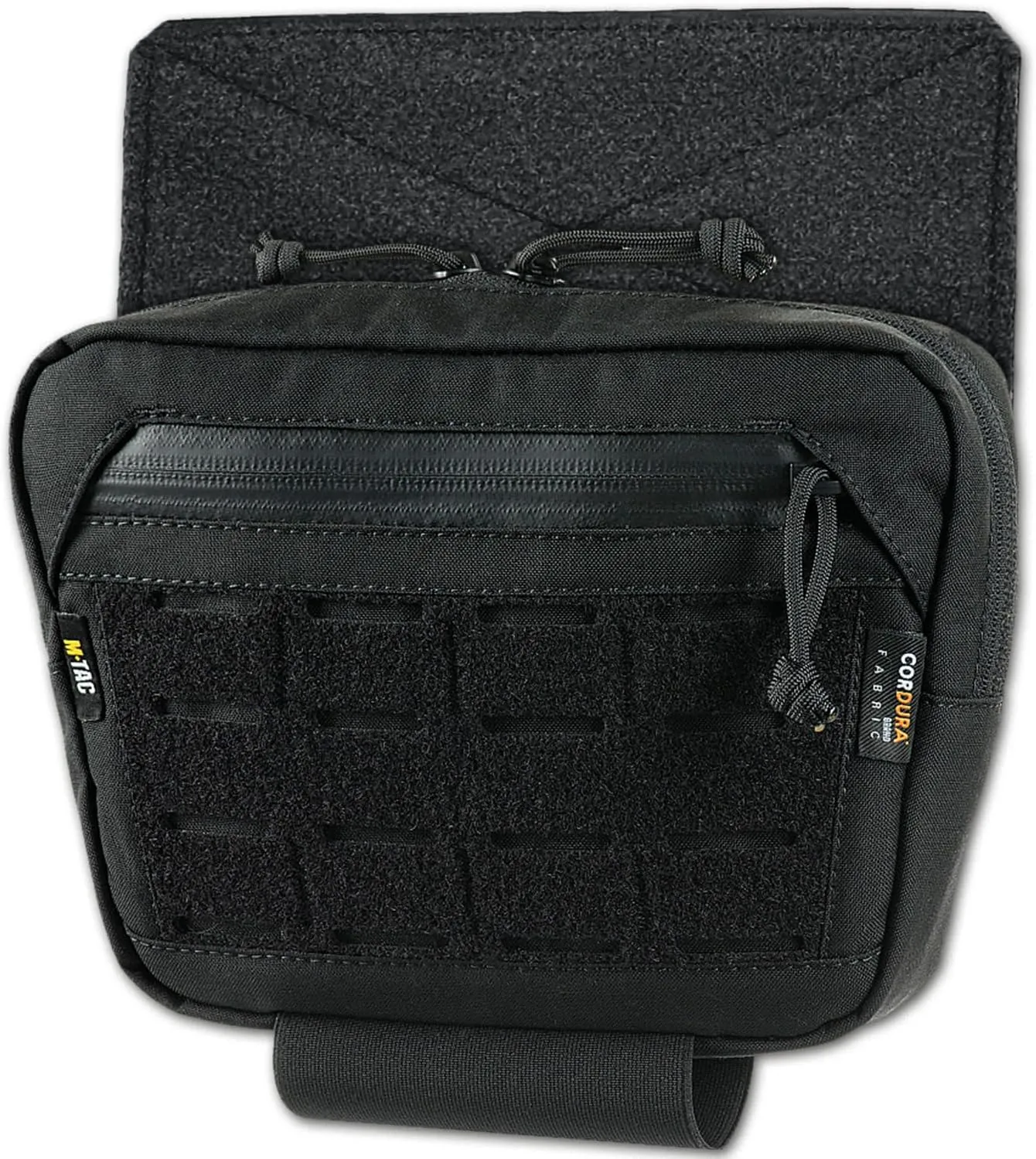 M-Tac Elite Dangler Pouch Large - Tactical Drop Down Utility Pouch with Hook & Loop Carrying - Dump Tool Pouch Carrying Kit Lower Bag