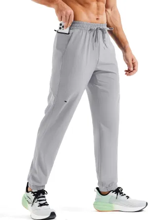 MAGCOMSEN Men's Lightweight Hiking Pants Quick Dry Travel Pants for Men with 3 Pockets Breathable for Casual Outdoor