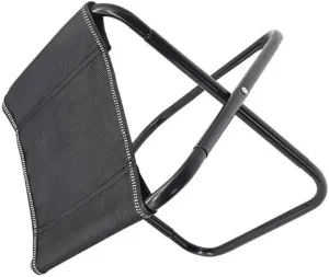 MAGICLULU Portable Folding Stool Outdoor Chairs Small Stool Folding Camping Stool Folding Stools for Adults Portable Fold up Stool Portable Stool Fold up Chair Outdoor Stool Black Canvas