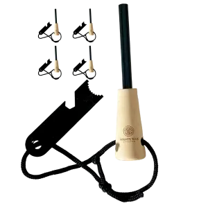 Magnesium Fire Starter - Ferro Rod And Striker (5 Pack)