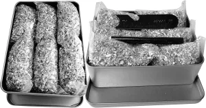 Magnesium Fire Starter Kit with 3.15" Ferro Rod, Multi-Tool Striker & 6-Pack Shavings – Waterproof Tin Box for Camping, Hiking, Survival