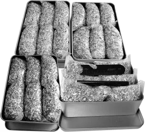 Magnesium Fire Starter Kit with 3.15" Ferro Rod, Multi-Tool Striker & 6-Pack Shavings – Waterproof Tin Box for Camping, Hiking, Survival