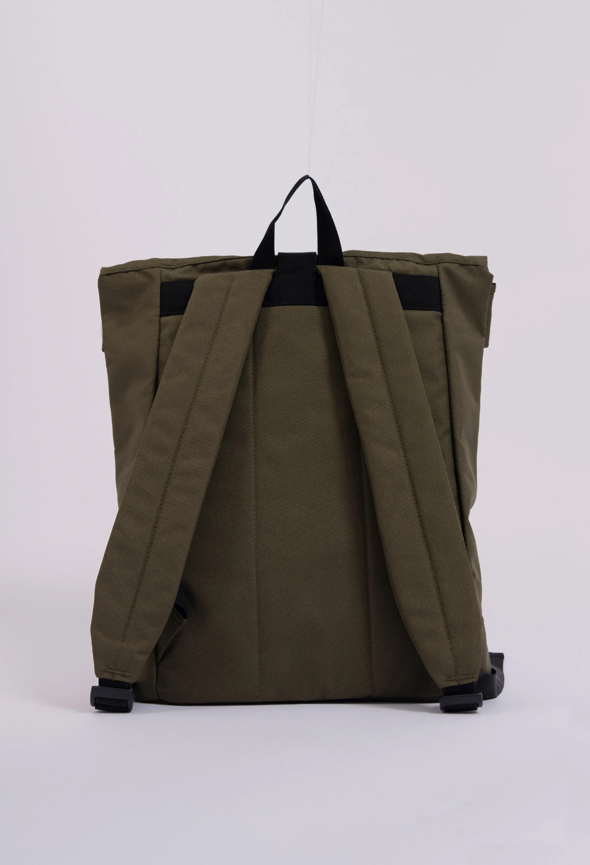 manatee recycled roll-top backpack