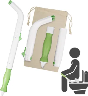 Master Kit – 20” Toilet Wiping Aid for People w/Range of Motion Limitations – Bum Wiping Assistance Tool/Toilet Aid for Wiping, Holding Tissue, Bathroom Aids for Wiping & Personal Hygiene Products