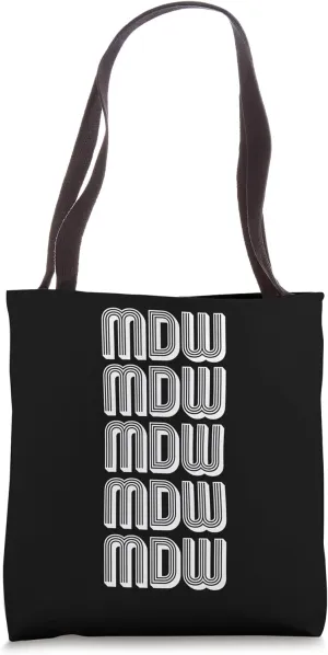 MDW Chicago Airport Travel Tote Bag