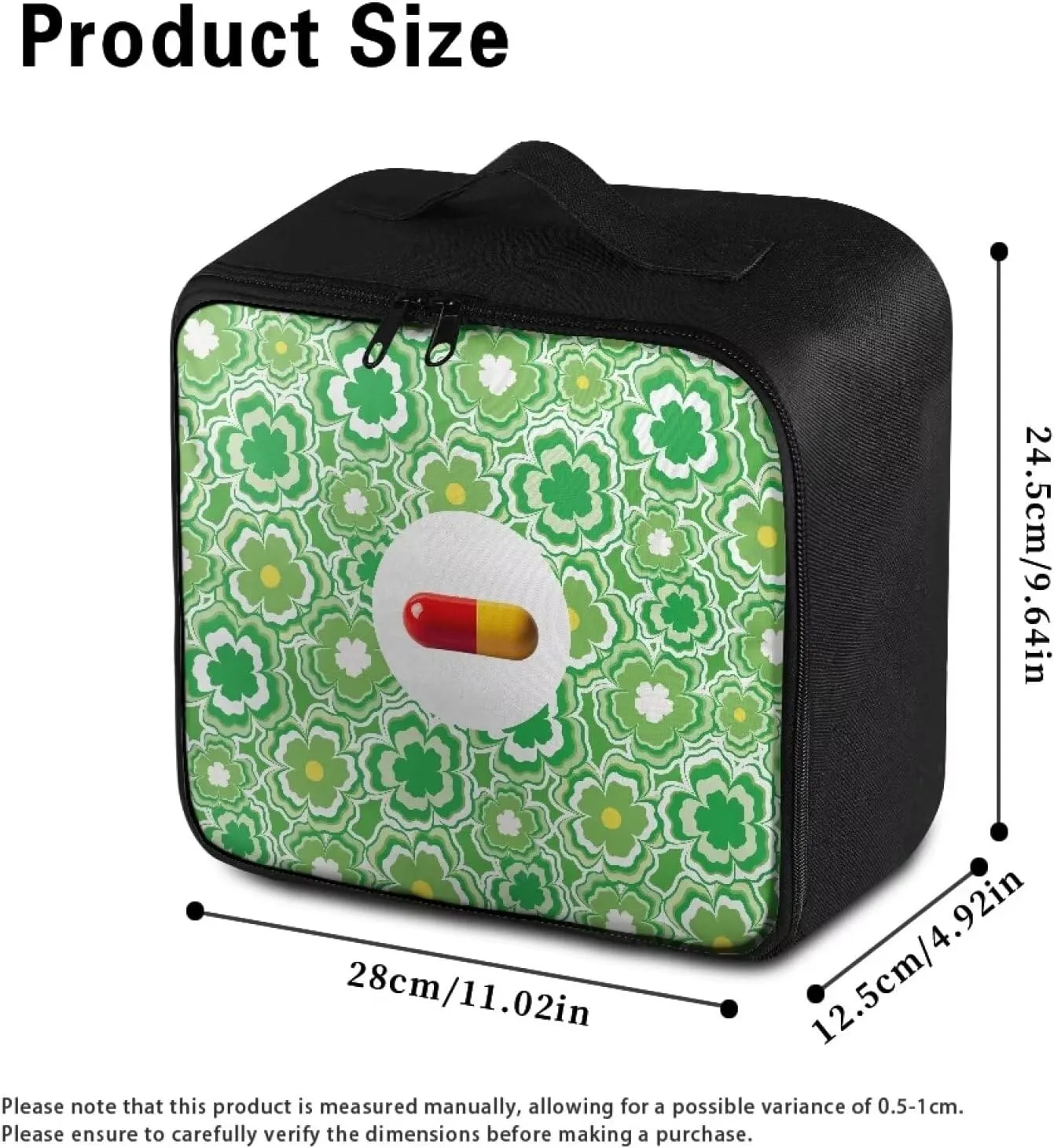 Medical kit Bag Empty-First Aid Kit-Medicine Organizer Bag-Medkit-Trauma Aid Kit,Camping-Hiking-Hunting Gear, Essential for Travel and Outdoor Activities (Bag Only)