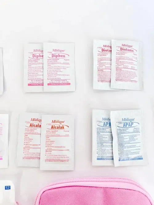 Medicine Kit – Quickfix Travel Medication Kit for On-the-Go Emergencies