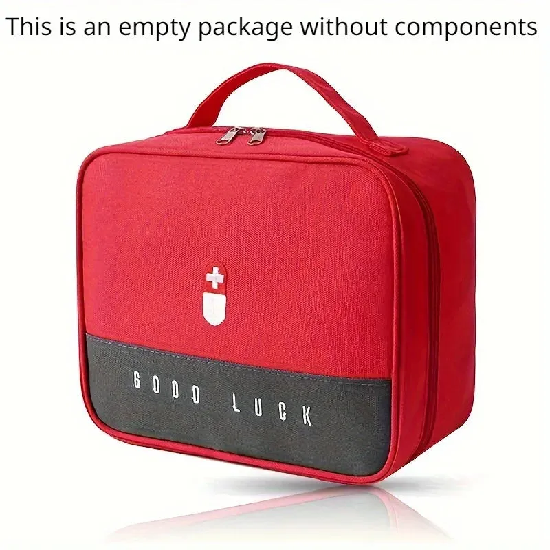 Medicine Storage Box Portable First Aid Bag For Household Carry-on Bags Travel Classification Medicine Storage First Aid Kit