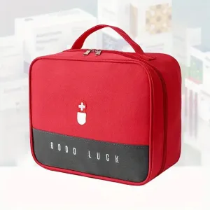 Medicine Storage Box Portable First Aid Bag For Household Carry-on Bags Travel Classification Medicine Storage First Aid Kit