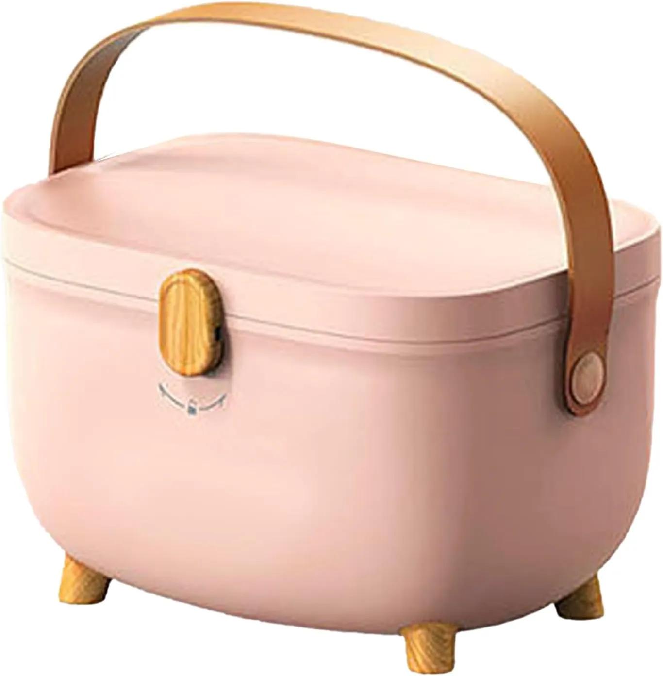Medicine Storage Box,Portable First Aid Box,Double Layers Medicine Storage Box, Large Capacity Medical Organizer Chest for Home School Office (Pink)