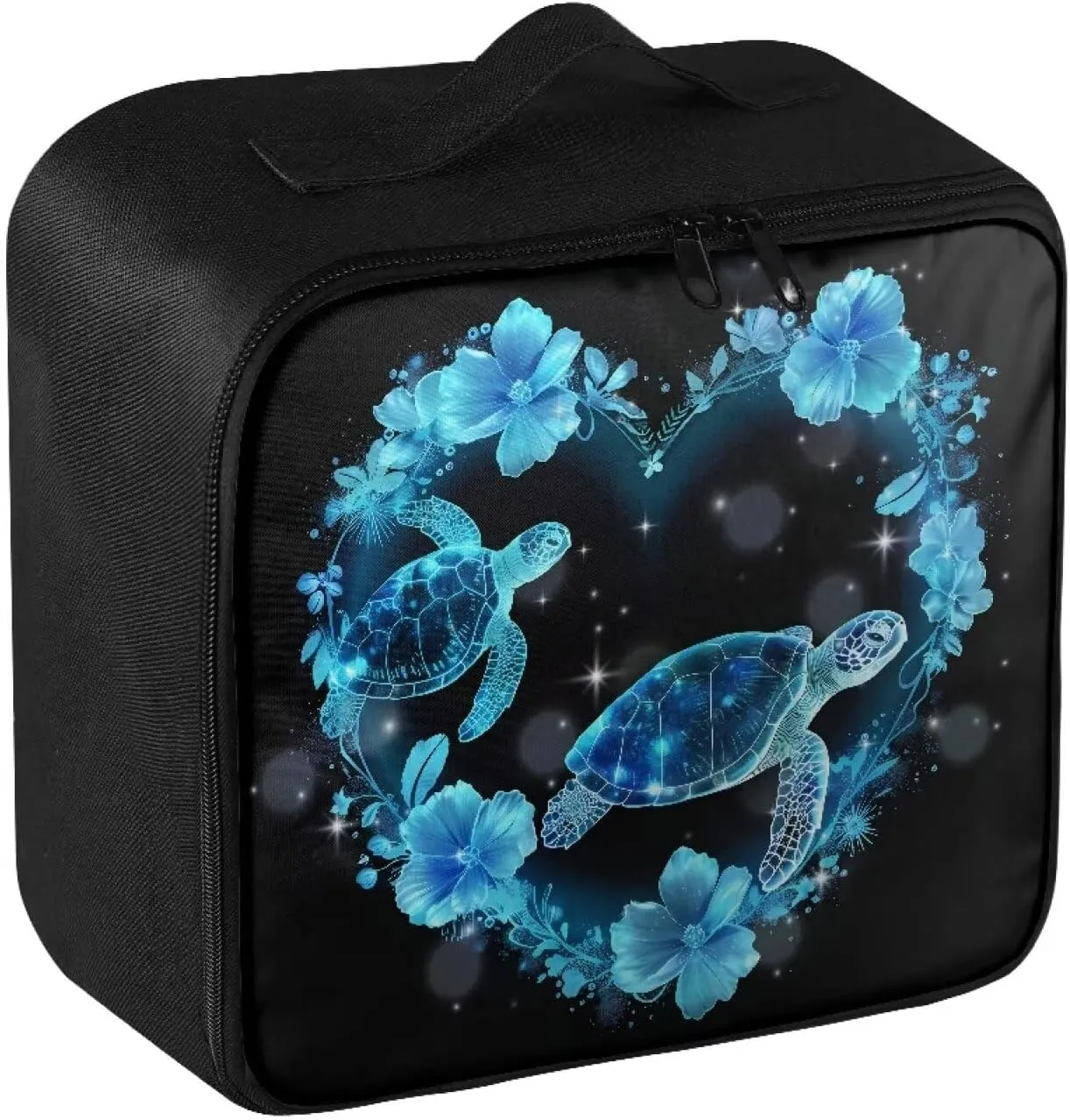 Medium Sized Empty First Aid Bag Blue Turtle First Aid Zipper Pouch Empty Medical Bag Medical Supplies Organizer Bag Empty Travel Medicine Bag for Car Home Camping Hiking