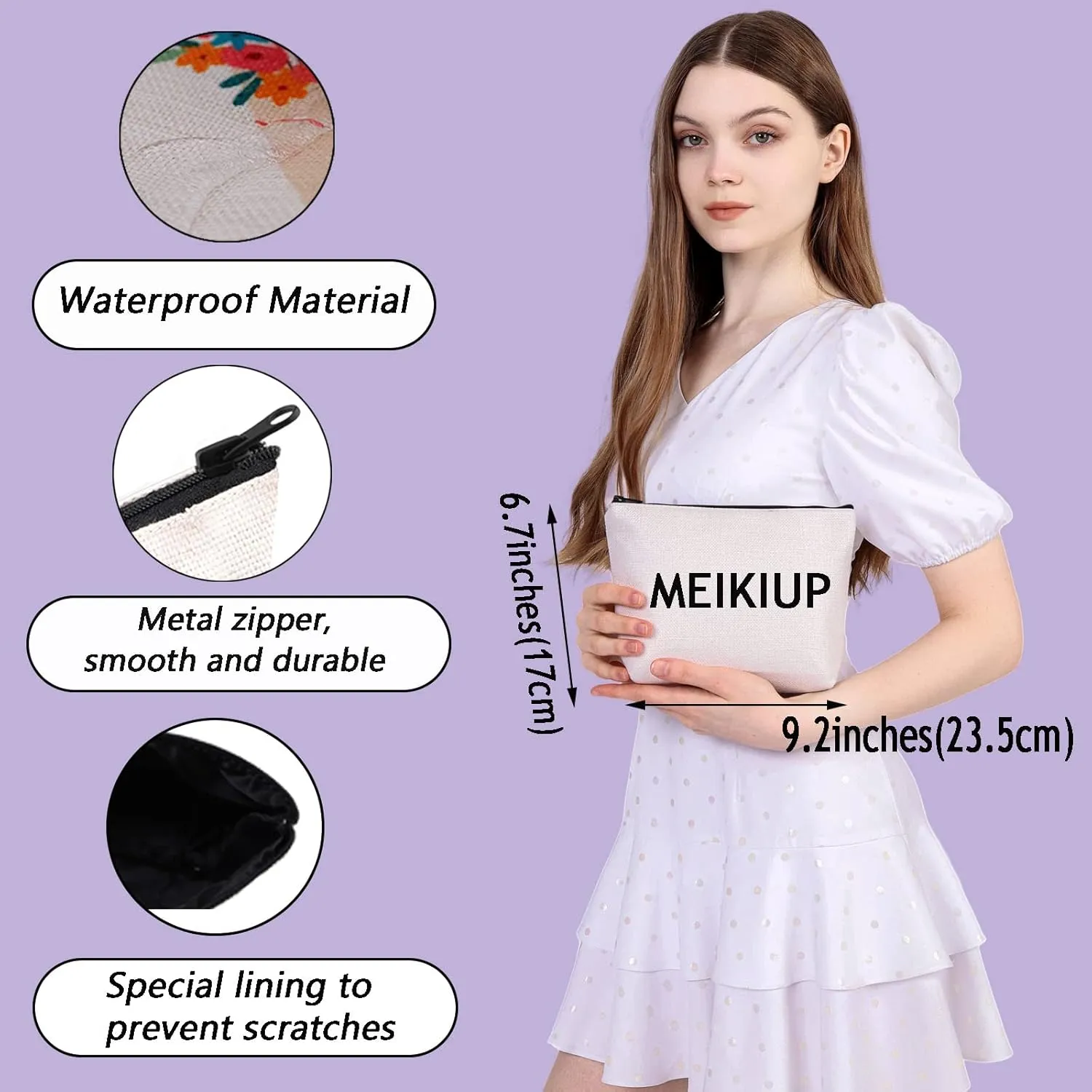 MEIKIUP Track and Field Lover Gift Track Survival Kit Athlete Cosmetic Bag Track and Field Runners First Aid Kit Track and Field Coach Travel Storage Bag (Track Girl Survival Kit)