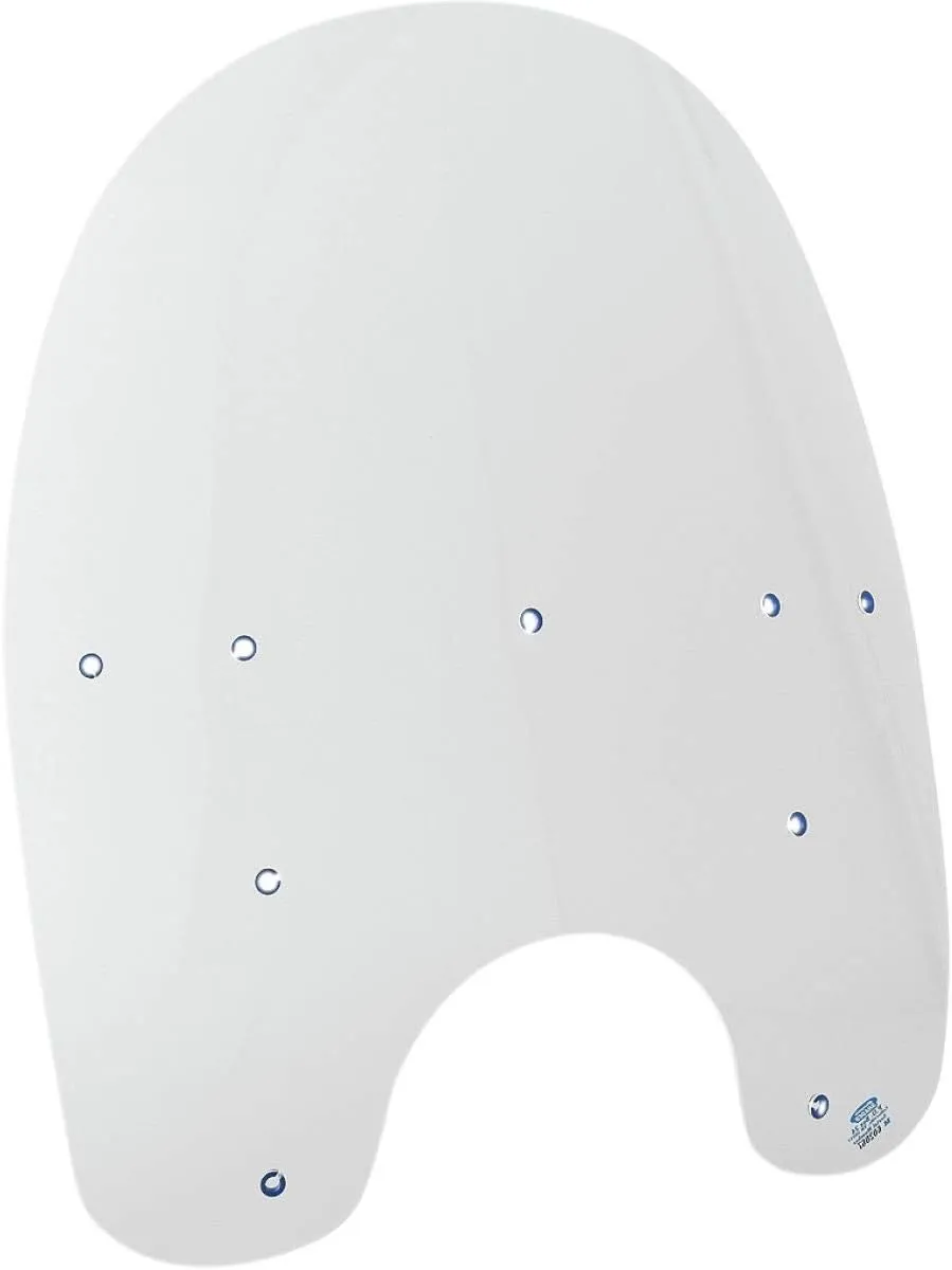 Memphis Shades King Size Windshield for OEM Accessory Detachable Mounts (17") (Clear) for 88-17 Harley FLSTC
