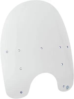 Memphis Shades King Size Windshield for OEM Accessory Detachable Mounts (17") (Clear) for 88-17 Harley FLSTC