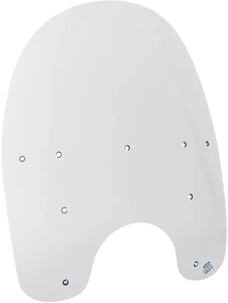 Memphis Shades MEP6330 Clear Windshield (Replacement Plastic For Harley-Davidson 19" Replacement Shield Fx/R/D/L)