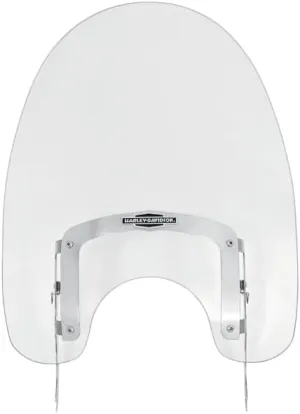 Memphis Shades MEP6470 Clear Windshield (Replacement Plastic For Harley-Davidson 21" Rep.Shield Fls Nostalgic)