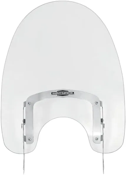 Memphis Shades MEP6470 Clear Windshield (Replacement Plastic For Harley-Davidson 21" Rep.Shield Fls Nostalgic)