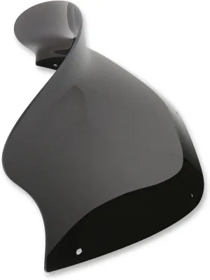 Memphis Shades MEP85510 Dark Smoke Windshield (Spoiler Replacement For Oem Fairings Shield Fltr Road Glide 2004-2013 6")